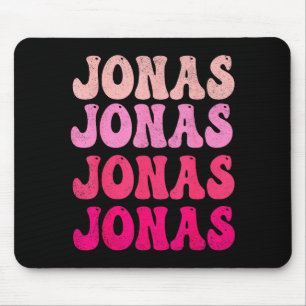 Mousepad Groovy Jonas Primeiro Nome D Eu Amo Jonas Camiseta