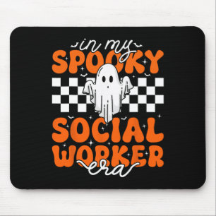Mousepad Groovy Na Minha Colega Social Era Bonita Fantasma