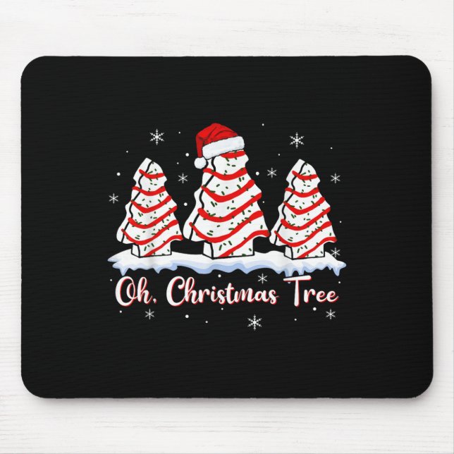 Mousepad Groovy Oh Christmas Tree Cakes Debbie Beckey Jen C (Frente)