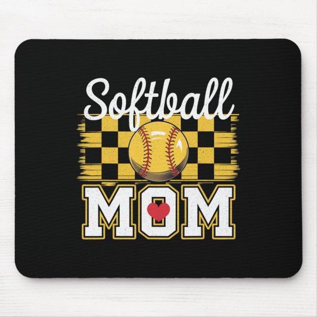 Mousepad Groovy Softll Mom Mother Softll Mom  (Frente)