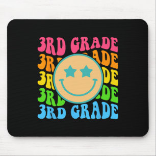 Mousepad Groovy Third Grade Vibes Enfrenta Professores Retr