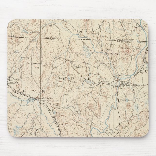 Mousepad Groton, Massachusetts (Frente)