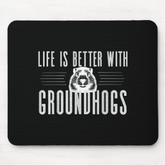 Mousepad Groundhog Shirt Groundhog Lover Groundhogs _13
