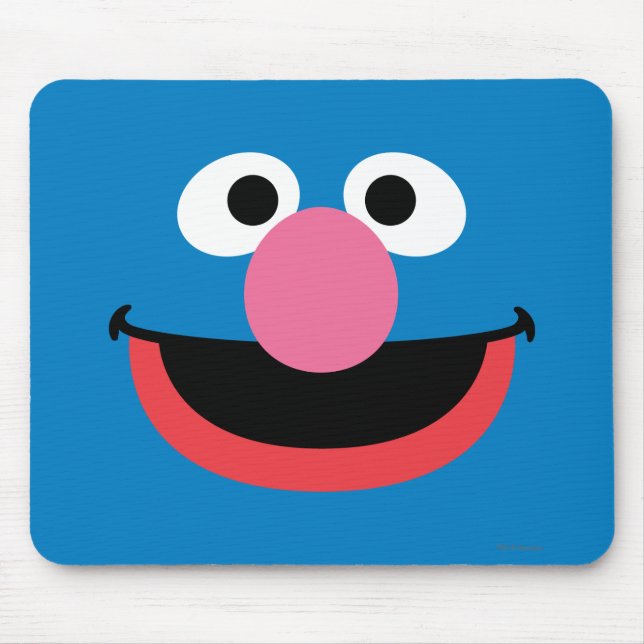 Mousepad Grover Face Art (Frente)