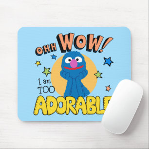 Mousepad Grover   Sou Muito Adorável