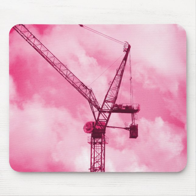 Mousepad Grua Rosa (Frente)