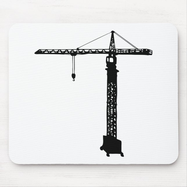 Mousepad grue do guindaste de torre (Frente)
