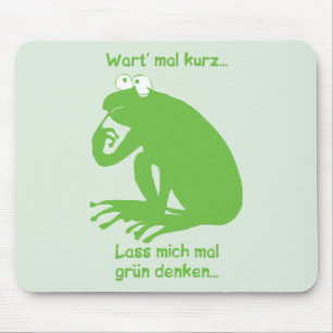 Mousepad Grün Denken