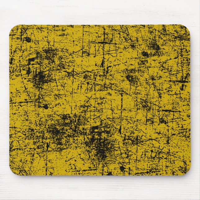 Mousepad Grunge amarelo (Frente)