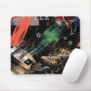 Mousepad Grunge de abstrato moda