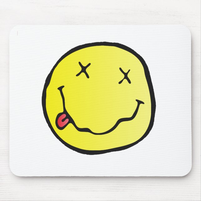 Mousepad grunge emoji (Frente)