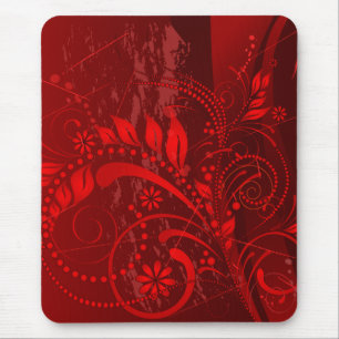 Mousepad grunge vermelho