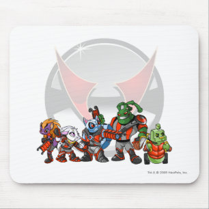 Mousepad Grupo da estação espacial de Virtupets da equipe