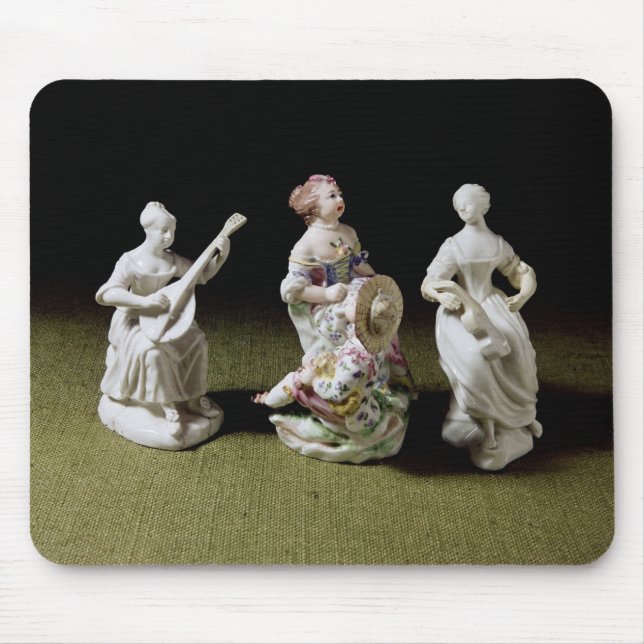 Mousepad Grupo da porcelana de Mennecy de um cantor (Frente)