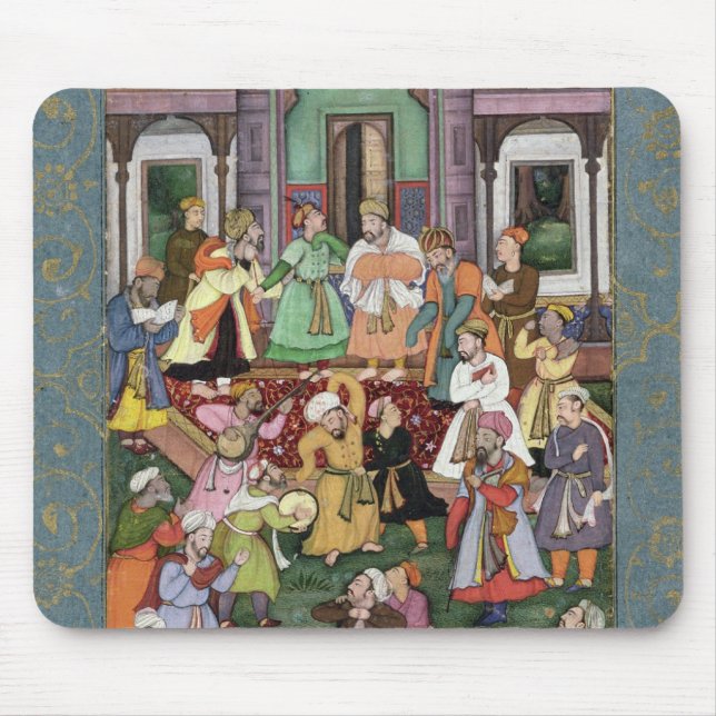 Mousepad Grupo de Dervishes girando, do grande Clive (Frente)