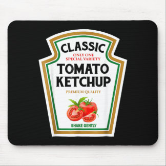 Mousepad Grupo de Fantasia de Halloween DIY Vermelho
