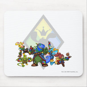 Mousepad Grupo de ilha de Roo da equipe