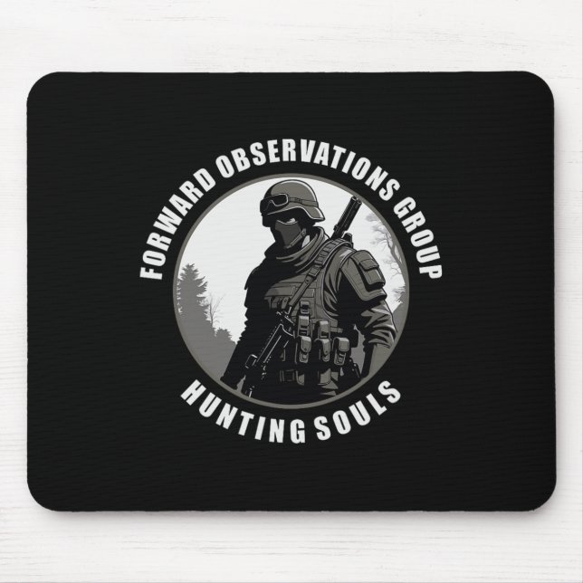 Mousepad Grupo de Observações Avançadas. Caça de Almas Avan (Frente)