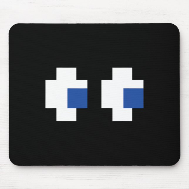 Mousepad Grupo de Parceiros Fantasma do Halloween do Jogos  (Frente)