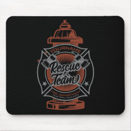 Mousepad Grupo de Salvamento do Combatente de Incêndio