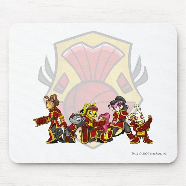 Mousepad Grupo de Shenkuu da equipe (Frente)