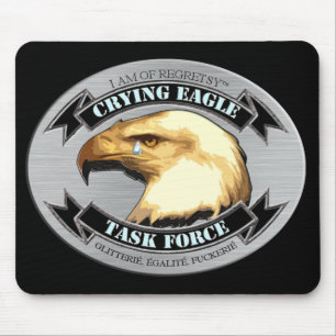Mousepad Grupo de trabalho de grito de Eagle