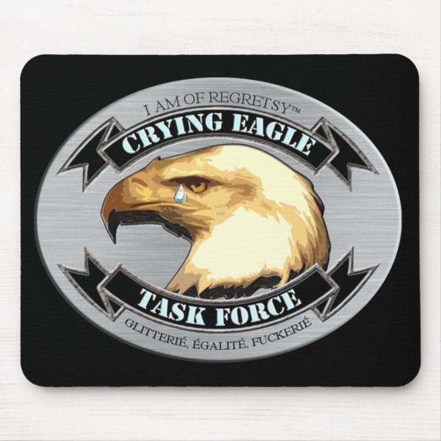 Mousepad Grupo de trabalho de grito de Eagle (Frente)