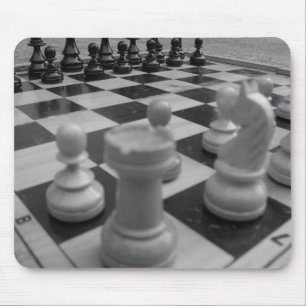 Mousepad Grupo de xadrez B&W