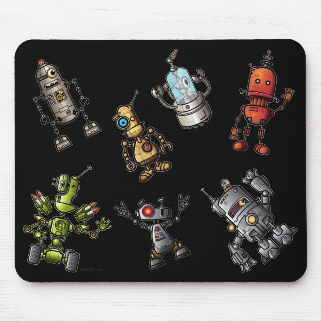 Mousepad Grupo do robô (Frente)