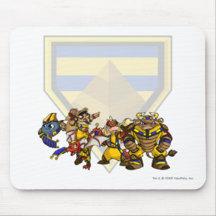 Mousepad Grupo perdido do deserto da equipe