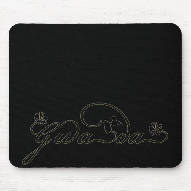 Mousepad Guadalupe: gwada 971 (Frente)