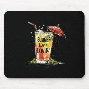Mousepad Guarda-chuvas de coquetel com refrigerante para o