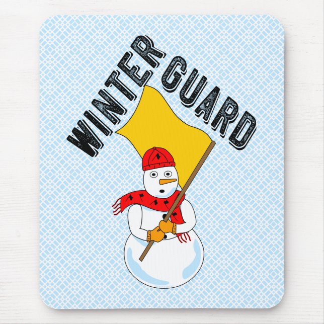 Mousepad Guarda de inverno Snowman (Frente)