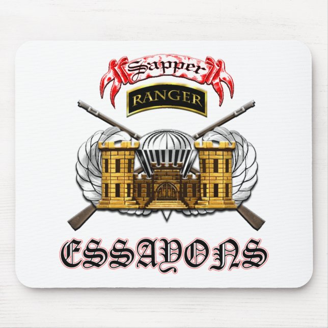 Mousepad Guarda florestal do Sapper (Frente)
