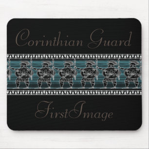 Mousepad Guarda preto grego