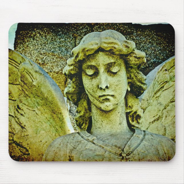 Mousepad Guardian Angel Cemetery Art (Frente)