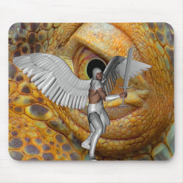 Mousepad Guardião do Dragão (Frente)