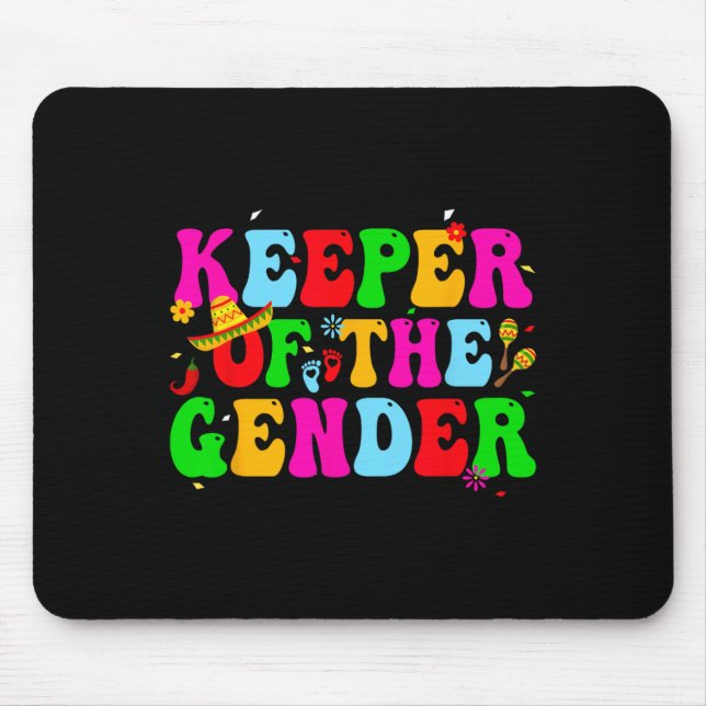 Mousepad Guardião Do Gênero Cinco De Maio Retro Mexicano B (Frente)