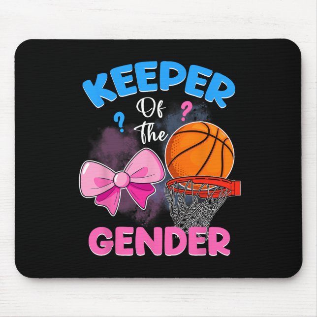 Mousepad Guardião Temático Sketll Da Revelação Do Gênero Fa (Frente)