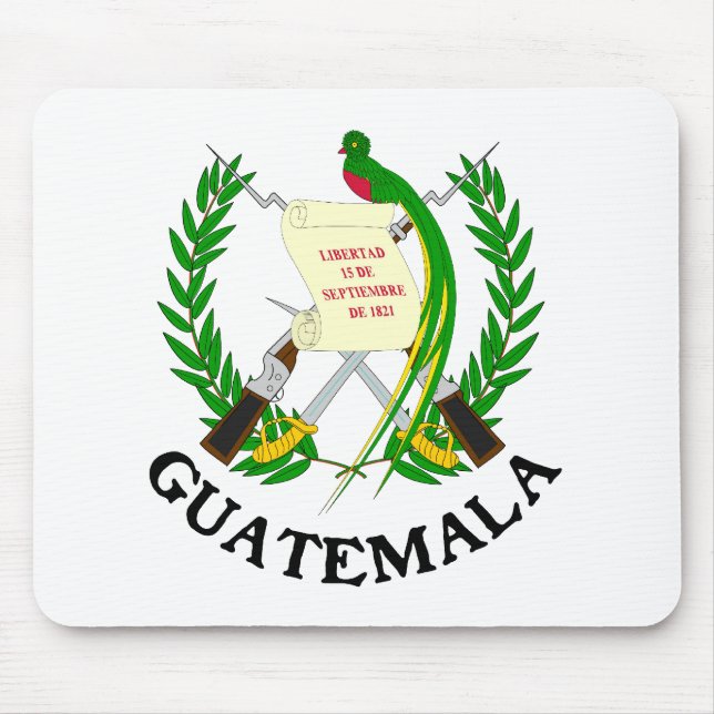 Mousepad GUATEMALA - emblema/bandeira/brasão/símbolo (Frente)