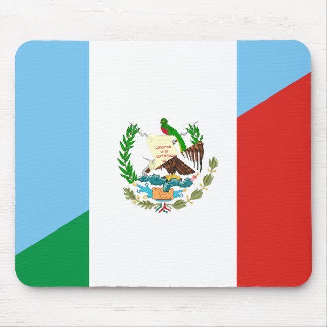 Mousepad guatemala méxico, meio símbolo (Frente)