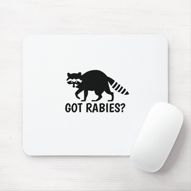 Mousepad Guaxinim com Raiva (Com mouse)