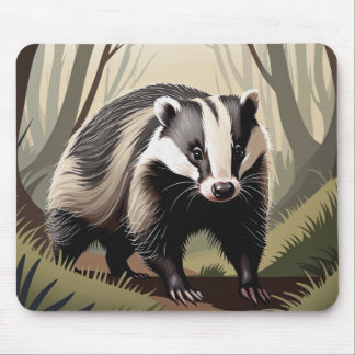 Mousepad guaxinim, fofo, animal, para crianças