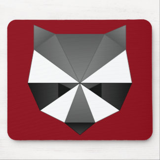 Mousepad Guaxinim poligonal