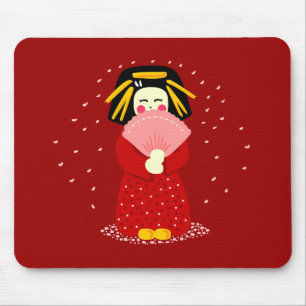 Mousepad Gueixa bonito