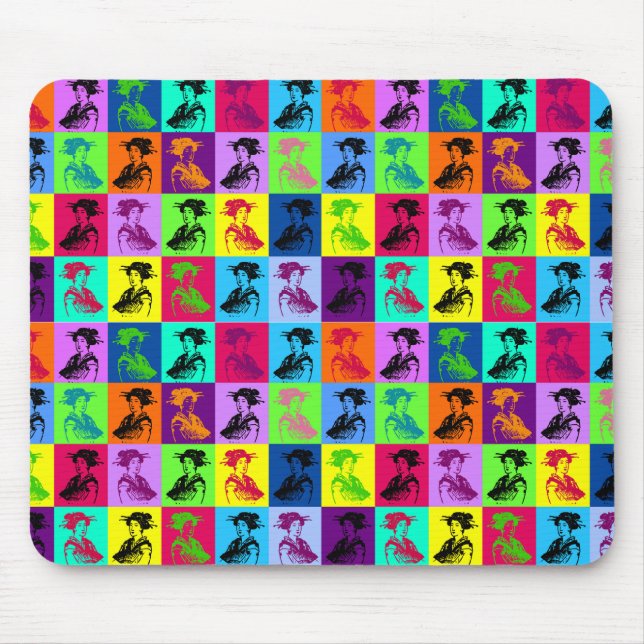 Mousepad Gueixas do pop (Frente)