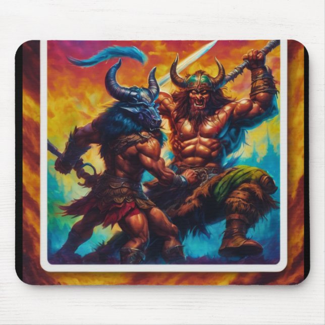 Mousepad Guerra do Rei Bárbaro (Frente)