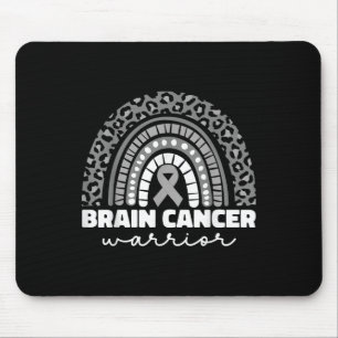 Mousepad Guerreira do Cancer Cerebral Para Mulheres Cinza C