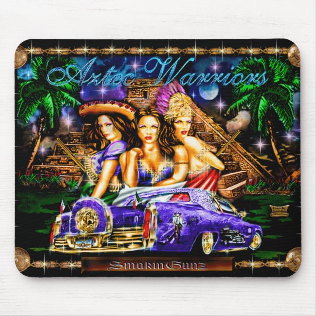 MOUSEPAD GUERREIRO ASTECA (Frente)