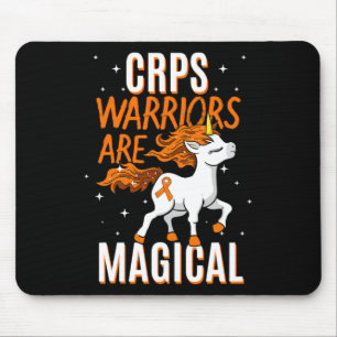 Mousepad Guerreiro CRPS - Fita Laranja Mágica Unicórnio Lar